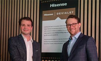 Hisense va collaborer avec Devialet pour sonoriser certaines TV - (crdit : Hisense)