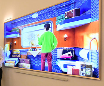 Illustration d'une TV Samsung The Frame Pro - (crdit : Samsung)