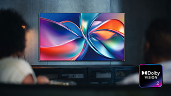 Illustration d'une TV compatible Dolby Vision 2 - (cr�dit : Dolby)