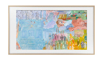 Illustration d'une TV Samsung The Frame - (cr�dit : Samsung)