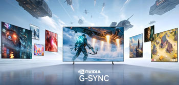 Illustration d'une TV Samsung compatible NVIDIA G-SYNC - (cr�dit : Samsung)