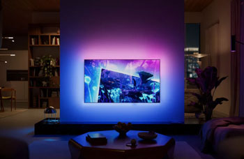Illustration d'une TV Philips OLED+951 - (cr�dit : Philips)