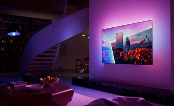Illustration d'une TV Philips OLED811 - (cr�dit : Philips)