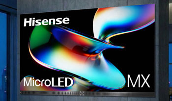 Illustration d'un �cran Hisense Micro LED MX - (cr�dit : Hisense)
