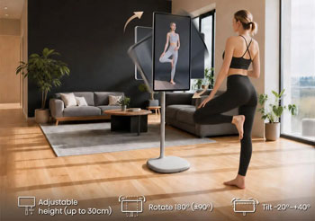 Illustration de l'�cran portable Hisense RoamView 32S6 - (cr�dit : Hisense)