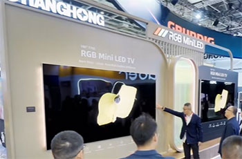 TV Mini-LED RGB - (cr�dit : Changhong)