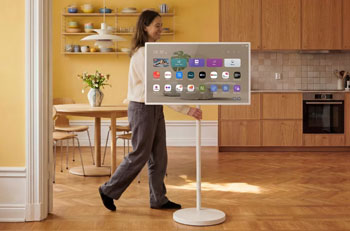Photo d'une TV portable LG StanbyME - (cr�dit : LG)