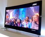 News TV Sony IFA 2014 : TV Ultra HD incurv�es