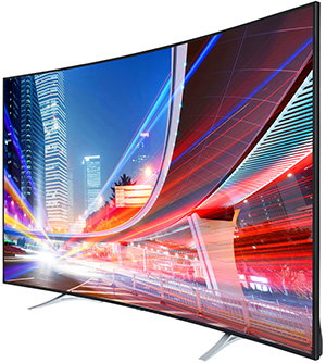 IFA 2015 : Medion d�voile une TV Ultra HD incurv�e de 78 pouces (X18119)