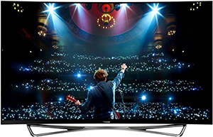 IFA 2015 : Panasonic l�ve le voile sur une TV OLED incurv�e et Ultra HD (65CZ950)