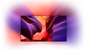 IFA 2015 : La TV Ultra HD Philips AmbiLux est capable de projeter des images sur le mur situ� derri�re