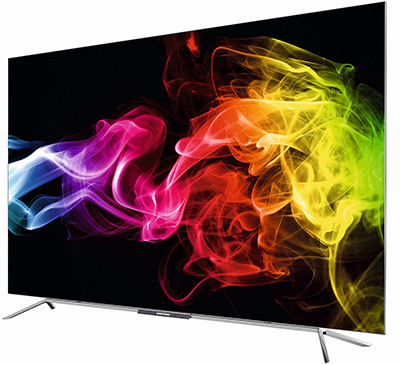 Grundig pr�sente sa TV OLED 65VLO9790 durant l'IFA 2016