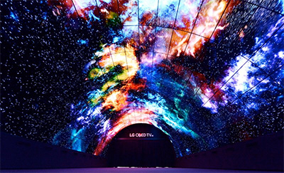 LG fait la part belle aux TV OLED sur son stand IFA 2016
