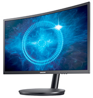 Pendant l'IFA 2016 Samsung pr�sente un moniteur incurv� pens� pour les gamers
