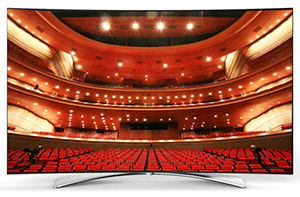 TV OLED incurv�es Changhong pr�sent�es durant l'IFA 2016