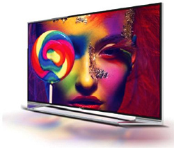 Illustration d'un �cran LED 120 pouces Sharp - (cr�dit : Sharp)