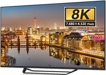 Illustration d'un �cran Sharp 8K 70 pouces - (cr�dit : Sharp)