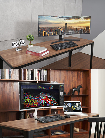 Moniteur Samsung QLED incurv� C34J791 avec technologie Thunderlbolt 3 pr�sent�e au cours de l'IFA 2018