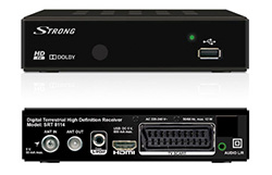 Illustrations d'un décodeur TNT MPEG4 externe Décodeur TNT MPEG4