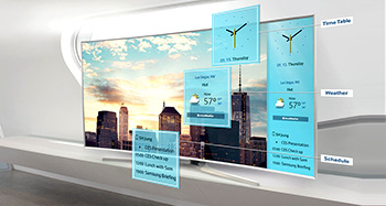 L'exp�rience Smart TV des TV SUHD - (cr�dit : Samsung)