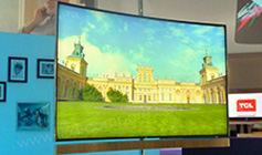 IFA 2015 : TCL d�voile une TV incurv�e de 110 pouces