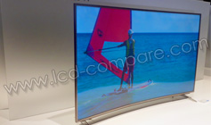 IFA 2015 : TV LED Ultra HD incurv�e Panasonic CR730
