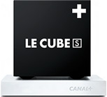 Réception des chaînes Canal + sans antenne, directement par Internet avec le décodeur Le Cube S Le décodeur Le Cube S permet de réceptionner les chaînes Canal + par Internet