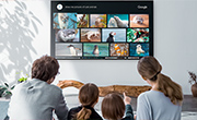 Les TV OLED Bravia Sony emabrquent une interface Android TV Illustration de l'interface Android des TV OLED Sony Bravia