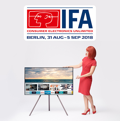 Illustration TV et Miss IFA 2018