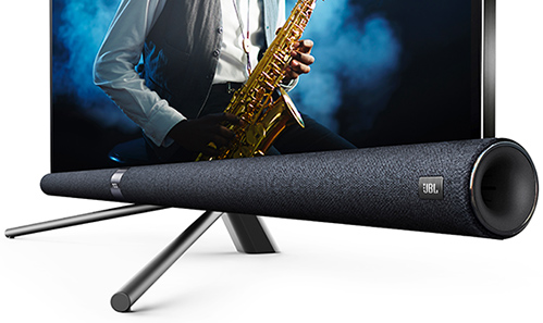 TV avec barre de son int�gr�e