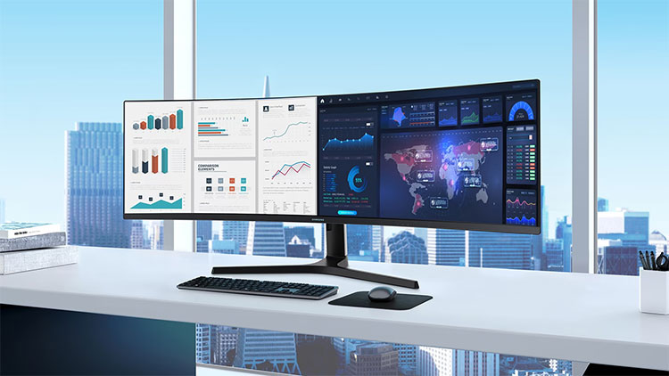 Visuel repr�sentant un moniteur Samsung ViewFinity