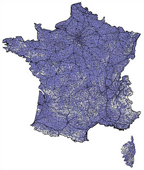 Couverture des chaînes TNT par les émetteurs terrestres prévue au 30 novembre 2011 Couverture des chaînes TNT par les émetteurs terrestres prévue au 30 novembre 2011
