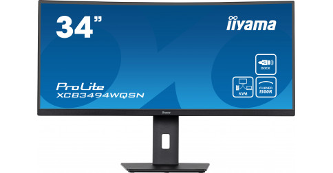 Iiyama ProLite XCB3494WQSN-B5 Moniteur incurvé 86,4 cm (34 pouces