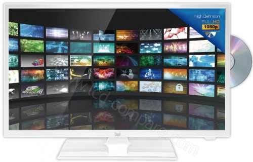 DUAL DL-24FHD12VC-001 Blanc