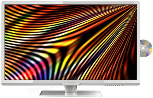 ESSENTIELB V&eacute;linio 28" DVD Blanc