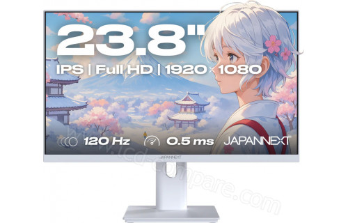 JAPANNEXT JN-IPS238G120F-HSP-W