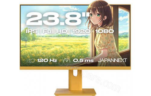 JAPANNEXT JN-IPS238G120F-HSP-YE