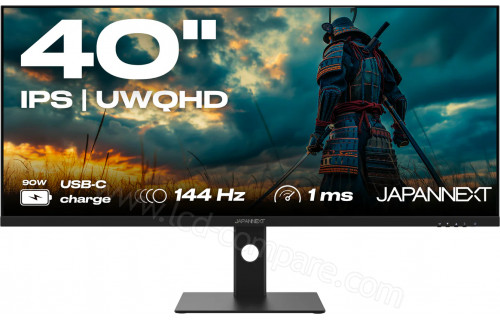 JAPANNEXT JN-IPS401UWQHD144-C90W