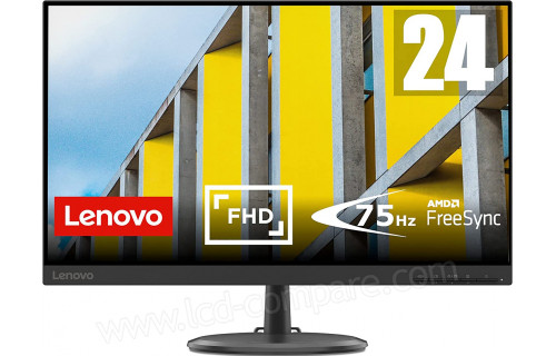 LENOVO D24-40 - 23.8 pouces - Fiche technique, prix et avis