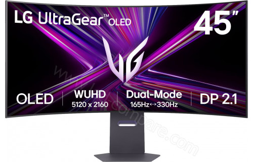 LG 45GX950A-B - 44.5 pouces - Fiche technique, prix et avis