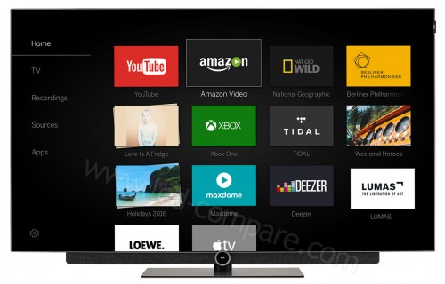 LOEWE bild 3.55 OLED Gris graphite v2