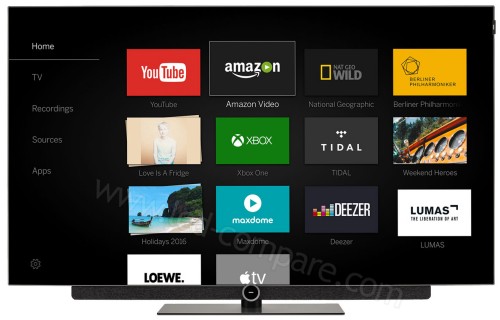 LOEWE bild 3.65 OLED Gris clair