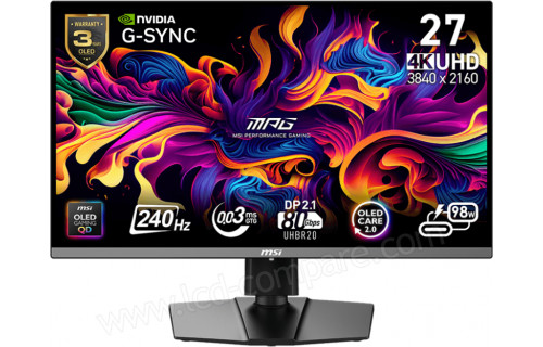 MSI MPG 272URX QD-OLED