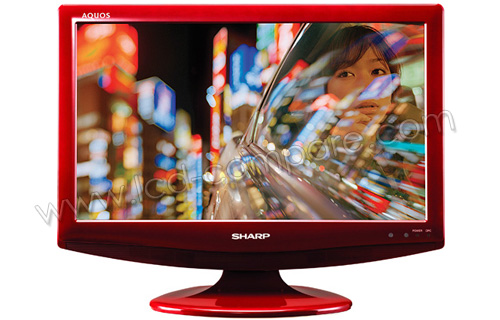 SHARP LC-19D1E Rouge