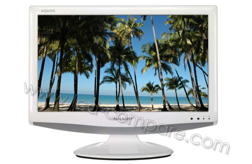 SHARP LC-19D1E Blanc
