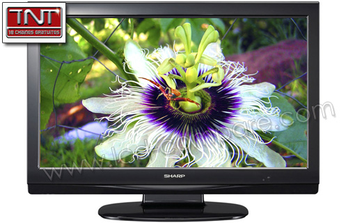 SHARP LC-26D44E Noir