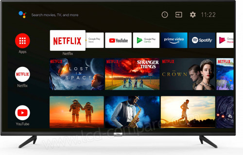 TCL 43P615 - 108 cm - Fiche technique, prix et avis
