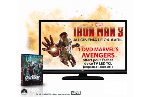 TCL L32E3000C DVD Avengers