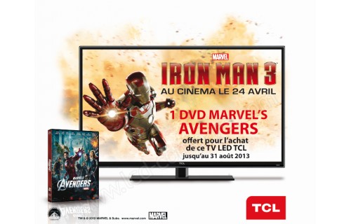 TCL L39E4300FCE DVD Avengers