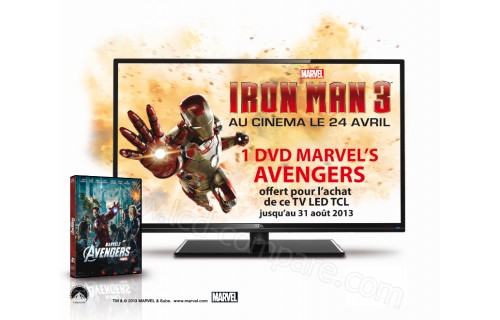 TCL L39F3300FC DVD Avengers